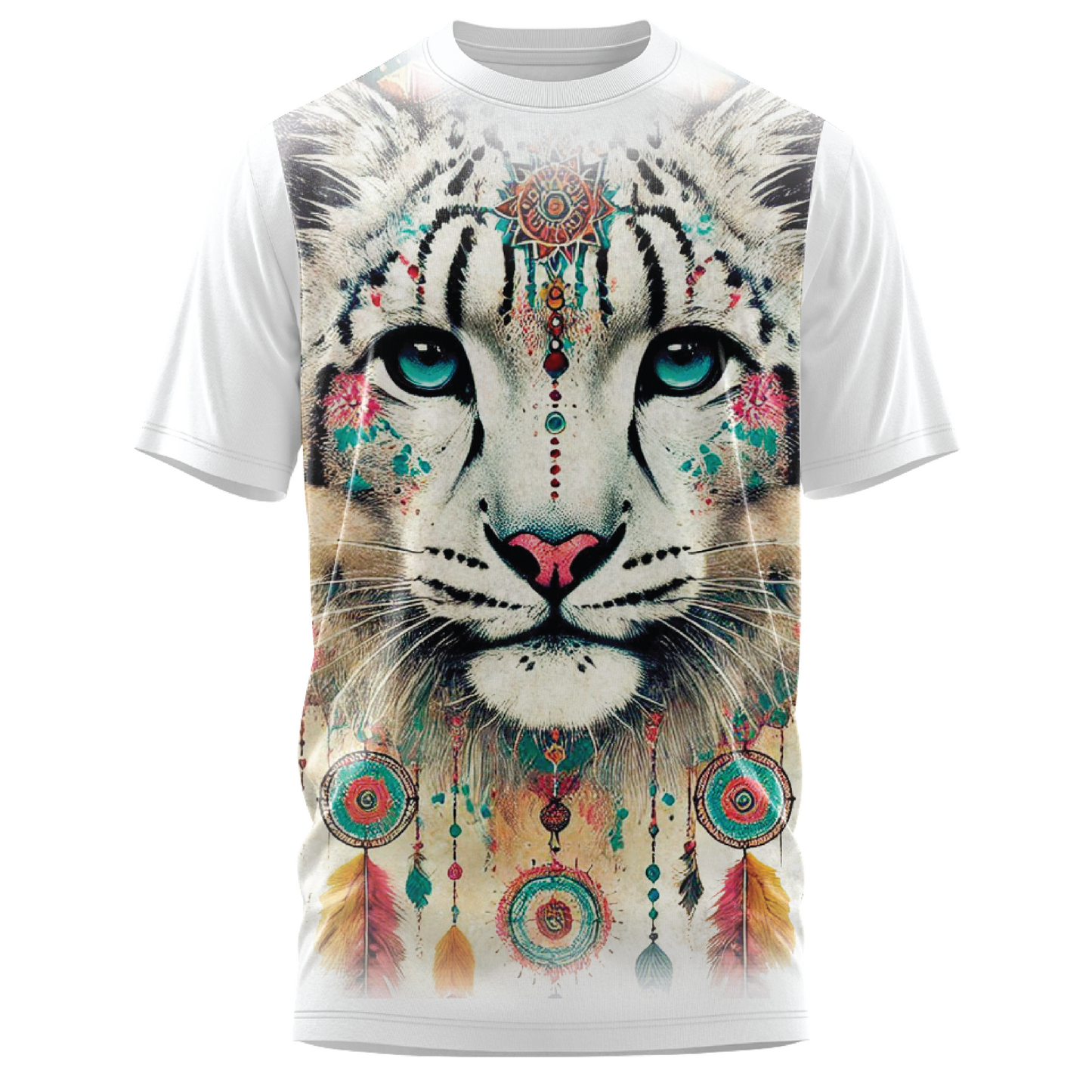 Oversized Impact - Celestial Tiger T-Shirt