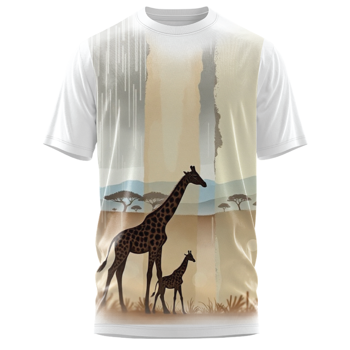 Oversized Impact - Savanna Stillness T-Shirt