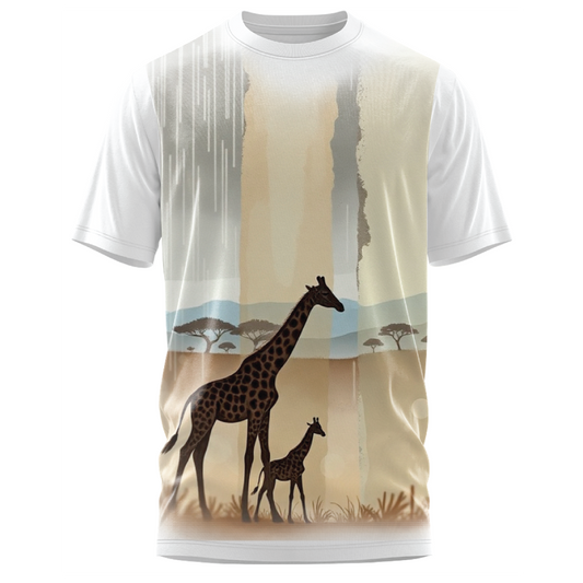 Oversized Impact - Savanna Stillness T-Shirt