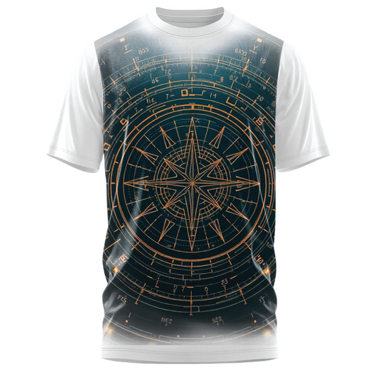 Oversized Impact - Stellar Compass T-Shirt