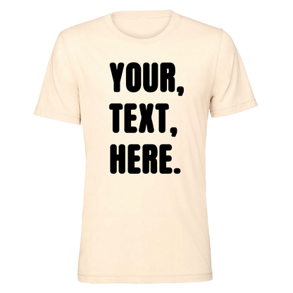 Triple Take Personalise Black Print (S/M/L)