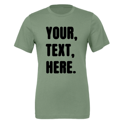Triple Take Personalise Black Print (S/M/L)