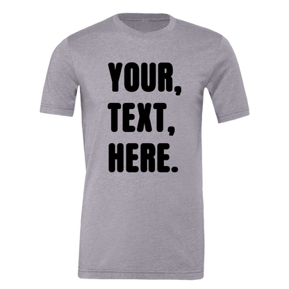Triple Take Personalise Black Print (S/M/L)