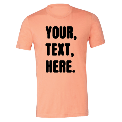 Triple Take Personalise Black Print (S/M/L)