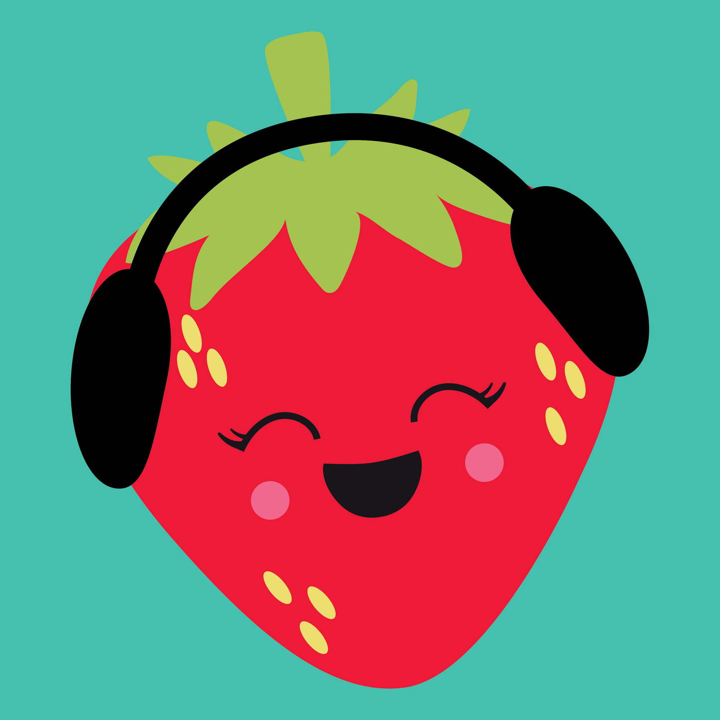 Strawberry Hooded Sweat
