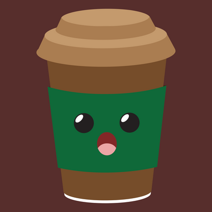 Coffee Cup Hooded Sweat