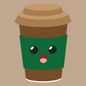 Coffee Cup Hooded Sweat