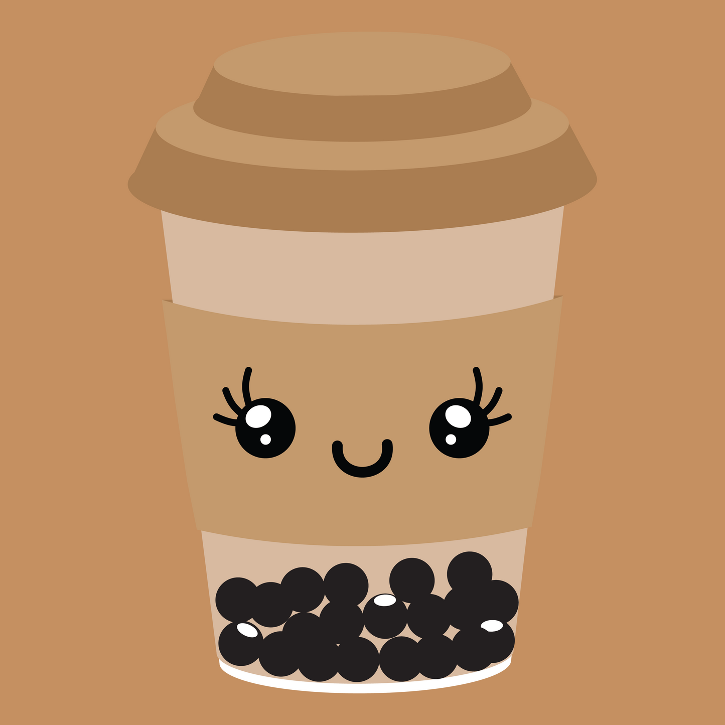 Bubble Tea Hooded Sweat