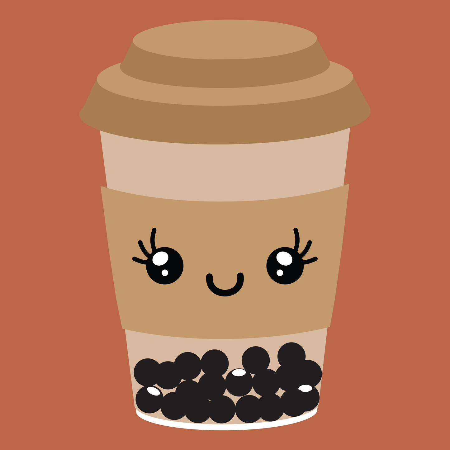 Bubble Tea Hooded Sweat