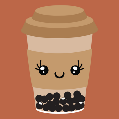 Bubble Tea Hooded Sweat