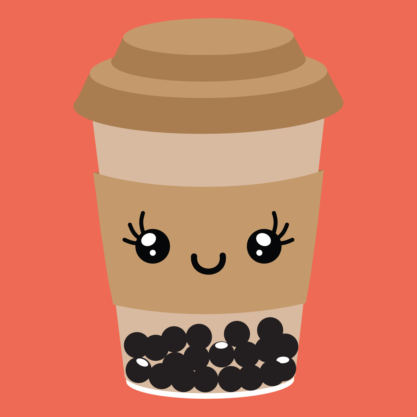 Bubble Tea Hooded Sweat