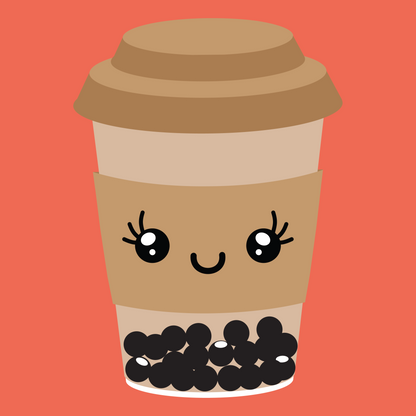 Bubble Tea Hooded Sweat