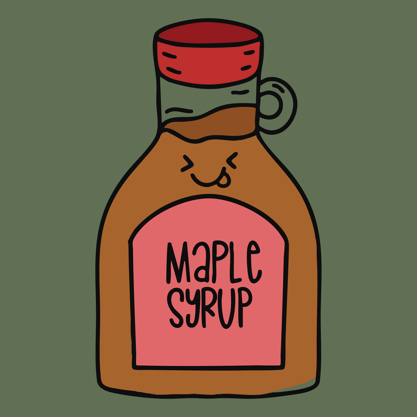 Maple Syrup Hooded Sweat