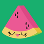 Watermelon Hooded Sweat