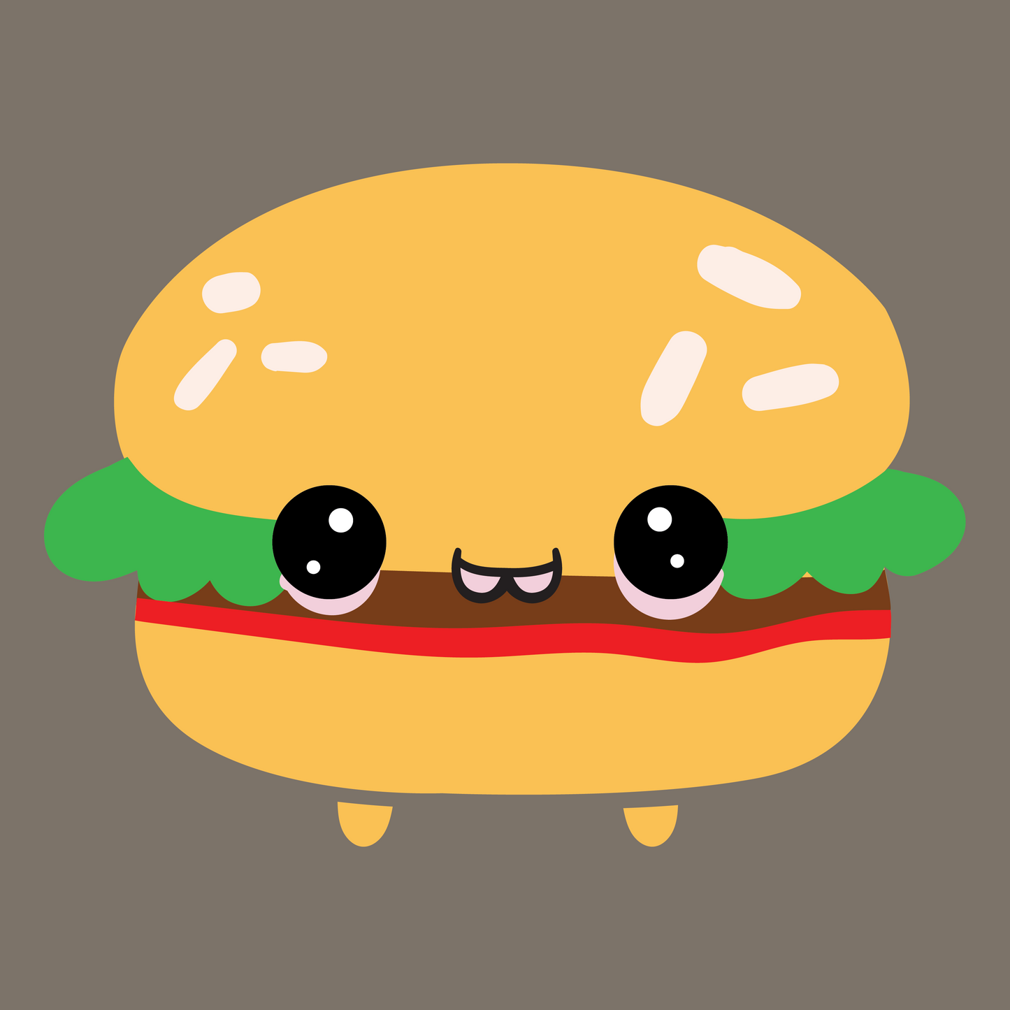 Teethie Burger Hooded Sweat