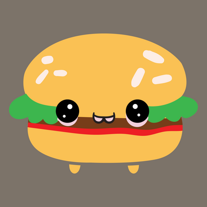 Teethie Burger Hooded Sweat