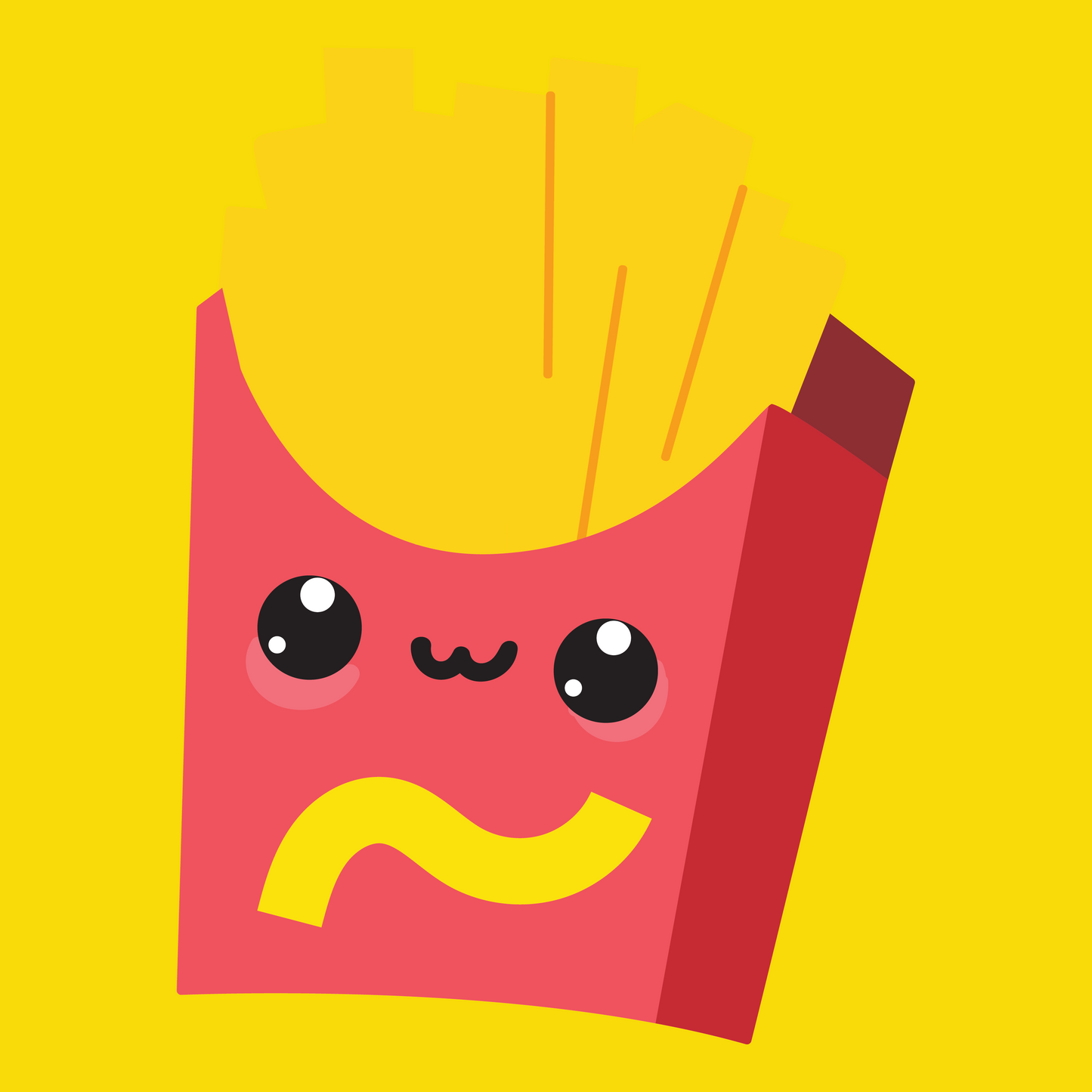 Fries Hooded Sweat