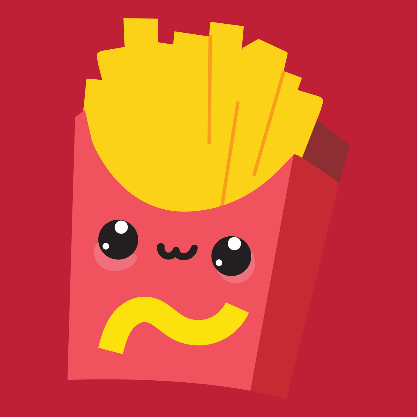 Fries Hooded Sweat