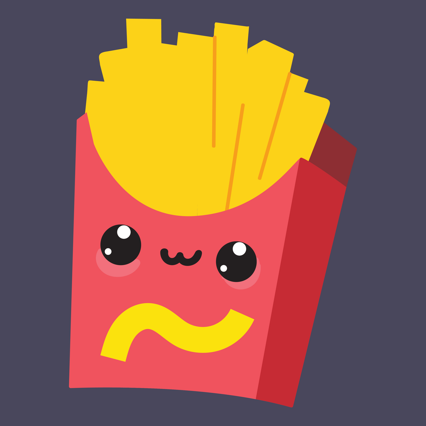Fries Hooded Sweat
