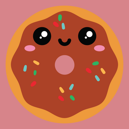 Multi Sprinkle Doughnut Hooded Sweat