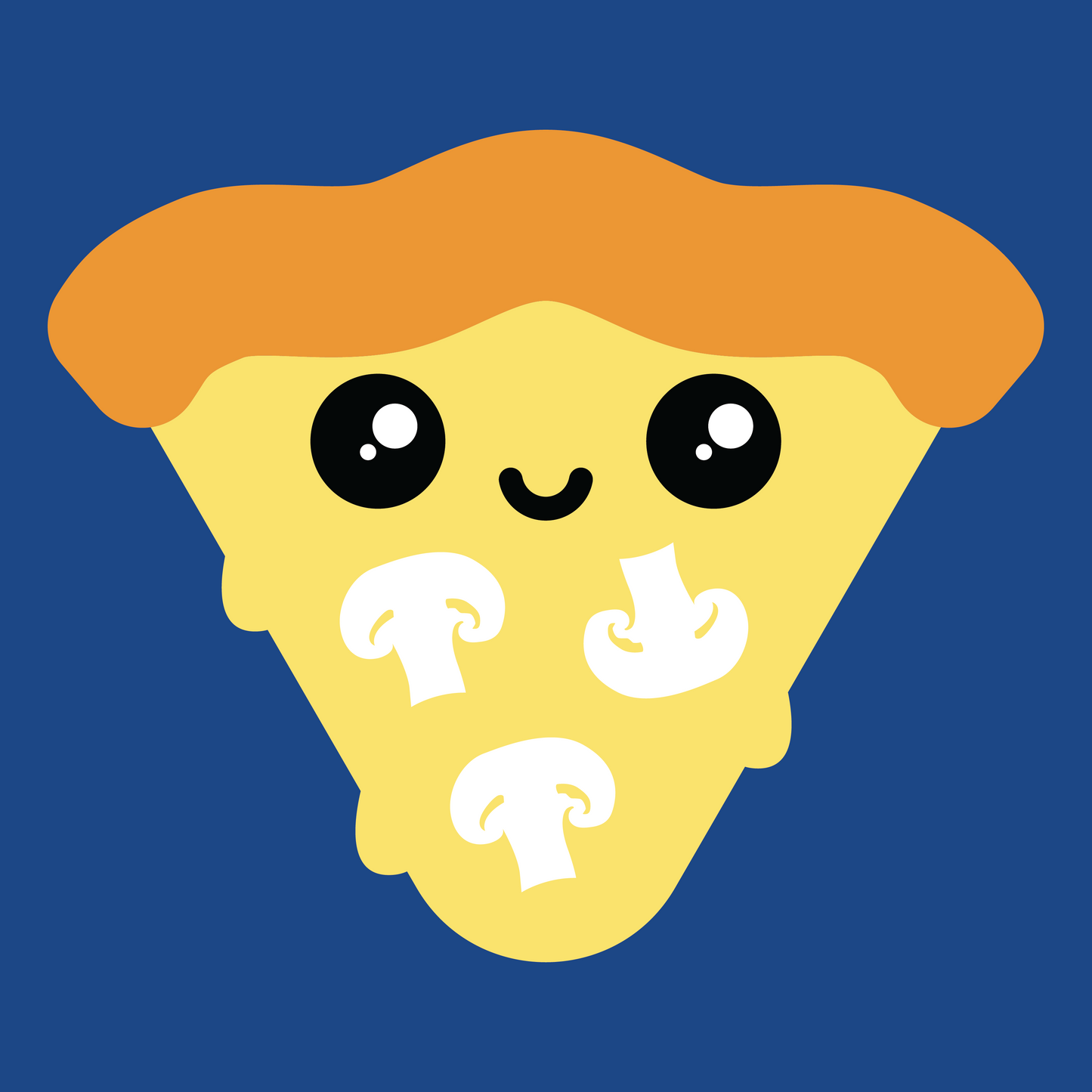 Mushroom Pizza Hooded Sweat