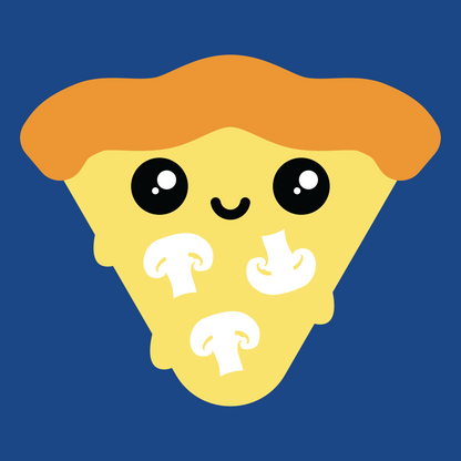 Mushroom Pizza Hooded Sweat