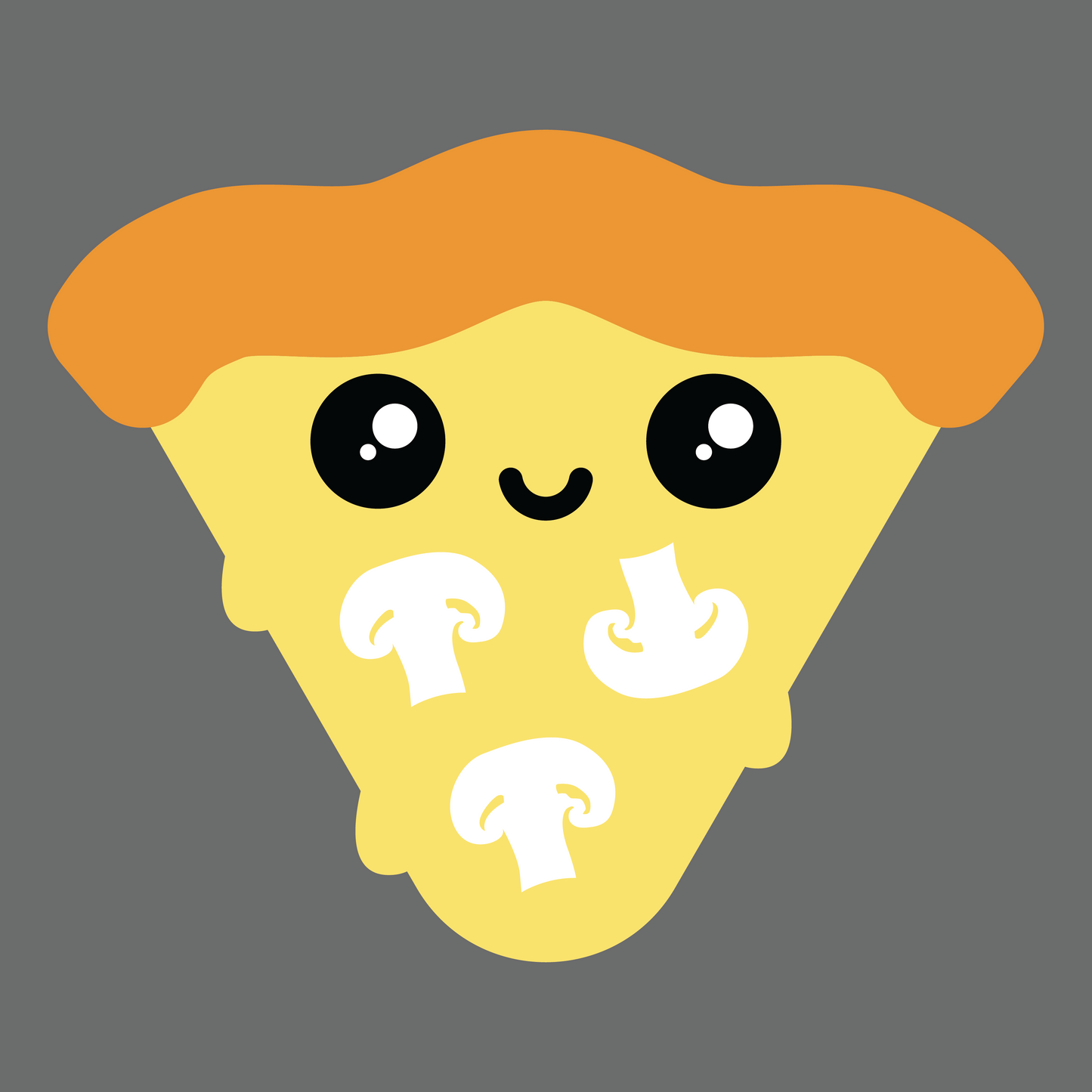 Mushroom Pizza Hooded Sweat