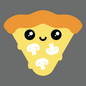 Mushroom Pizza Hooded Sweat