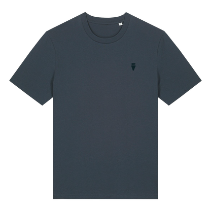 V Logo Subtle India Ink Regular T-Shirt