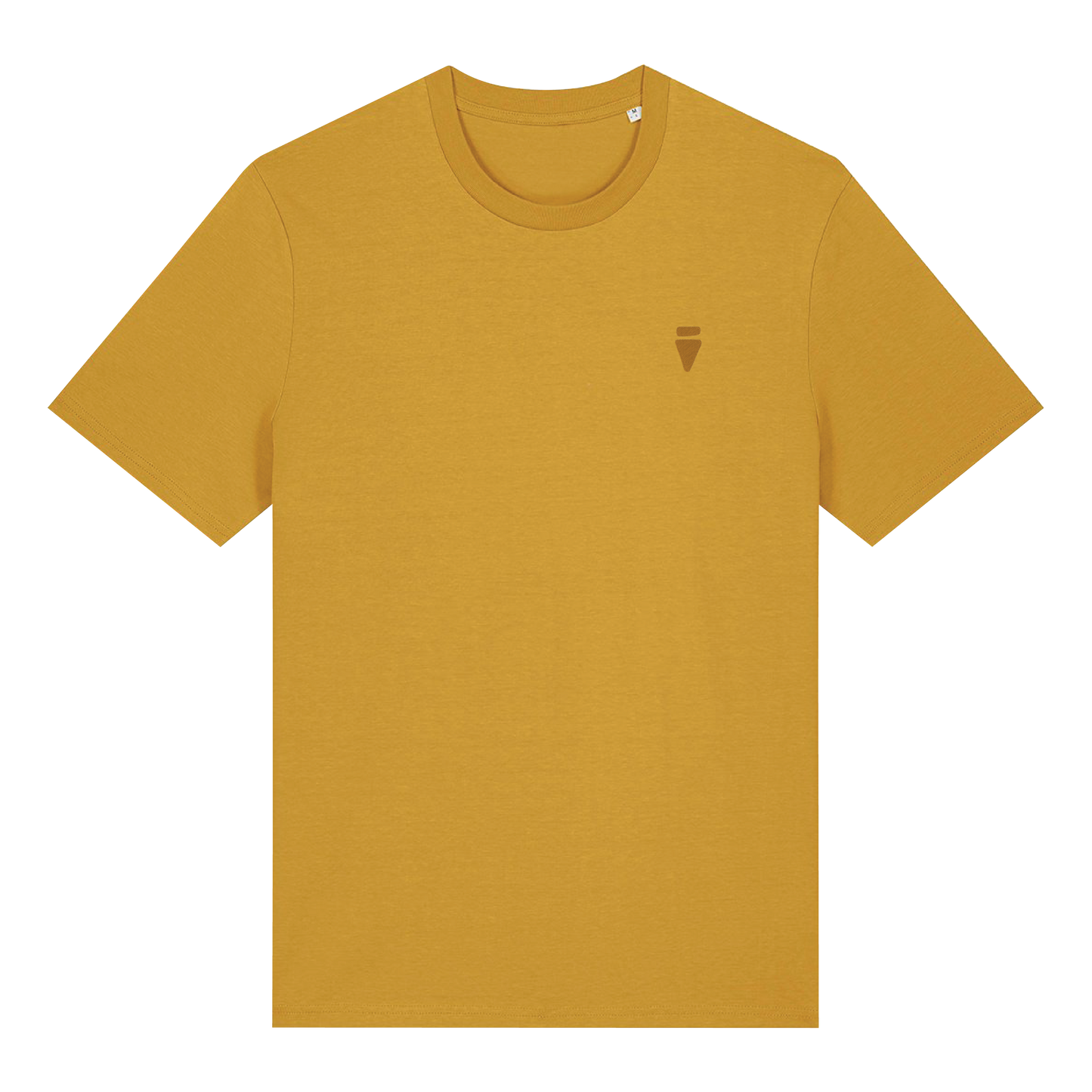 V Logo Subtle Ochre Regular T-Shirt