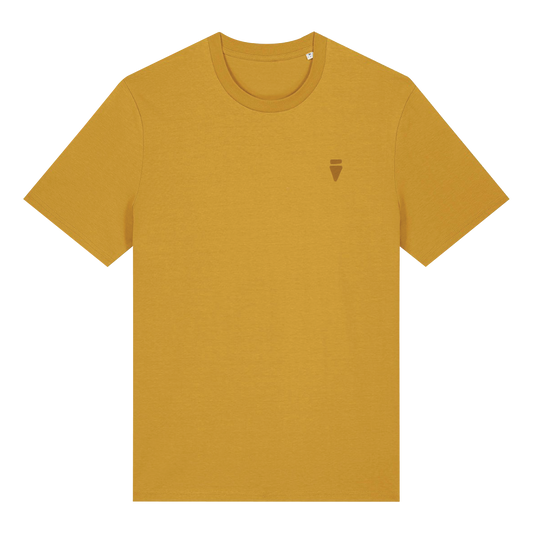 V Logo Subtle Ochre Regular T-Shirt