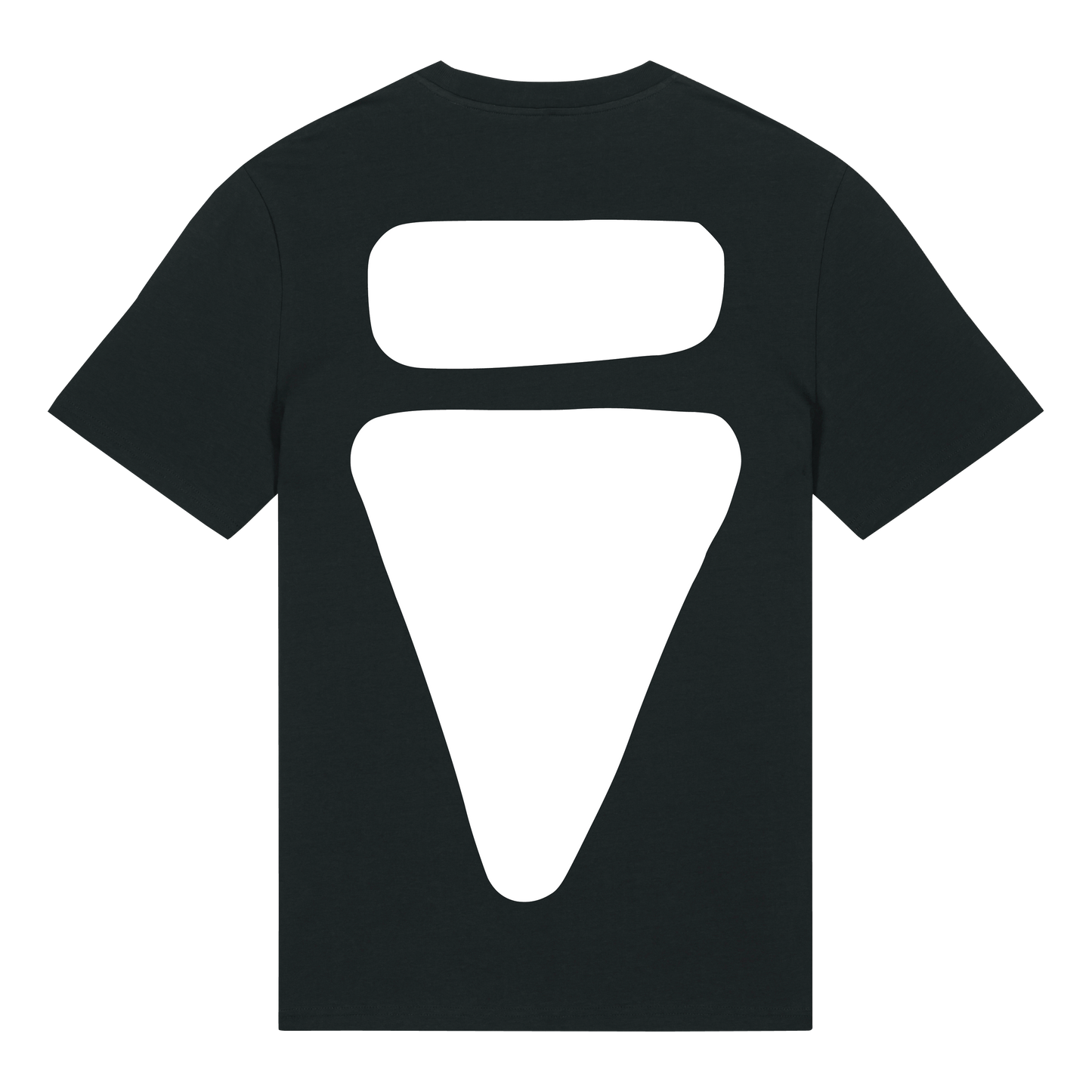 V Logo Bold Black Regular T-Shirt