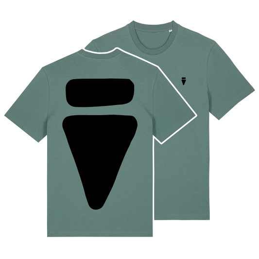 V Logo Bold Green Bay Regular T-Shirt