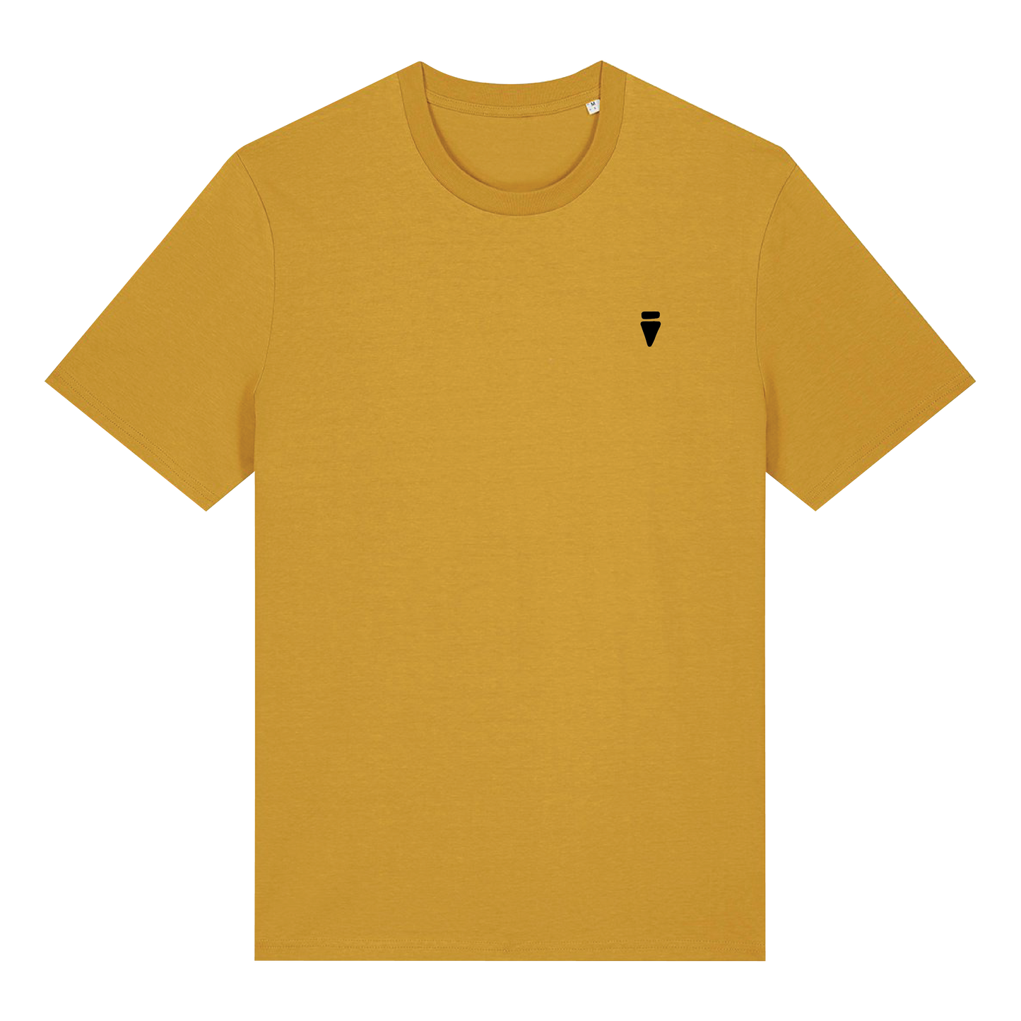 V Logo Bold Ochre Regular T-Shirt