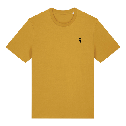 V Logo Bold Ochre Regular T-Shirt