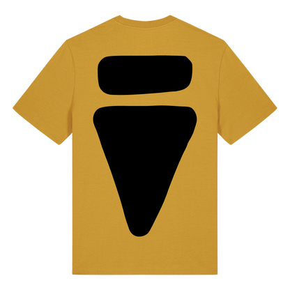 V Logo Bold Ochre Regular T-Shirt