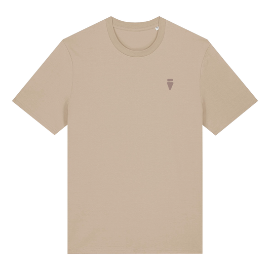 V Logo Subtle Desert Dust Regular T-Shirt