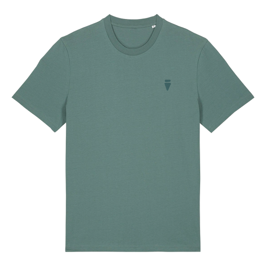 V Logo Subtle Green Bay Regular T-Shirt