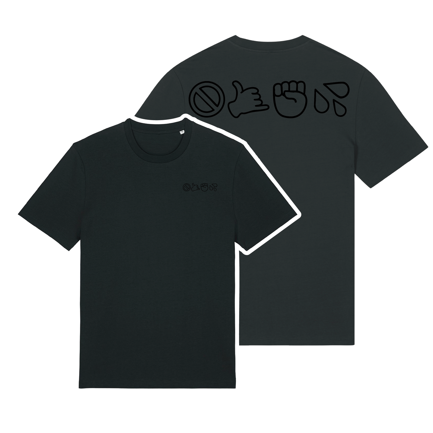 No Phone W**kers Millennial Emoji T-Shirt