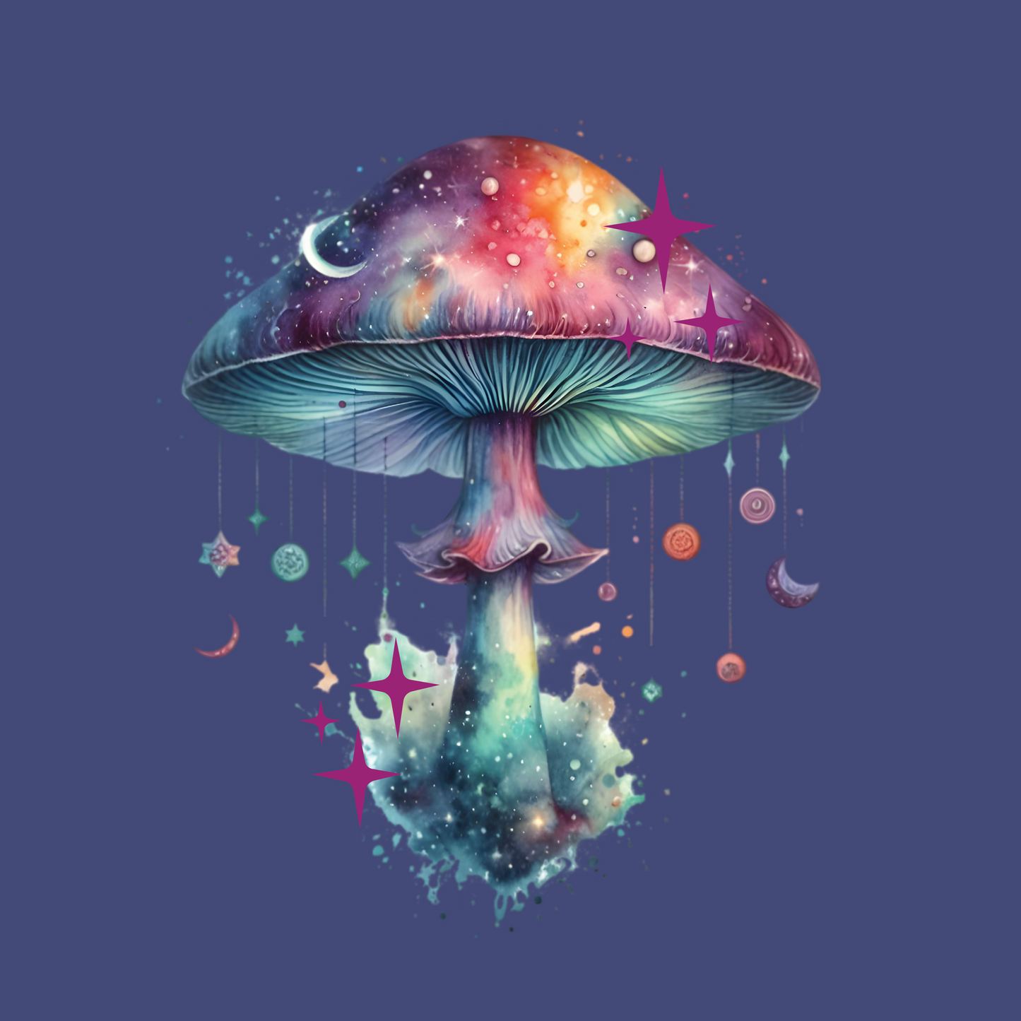 Magic Mushroom Planets T-Shirt