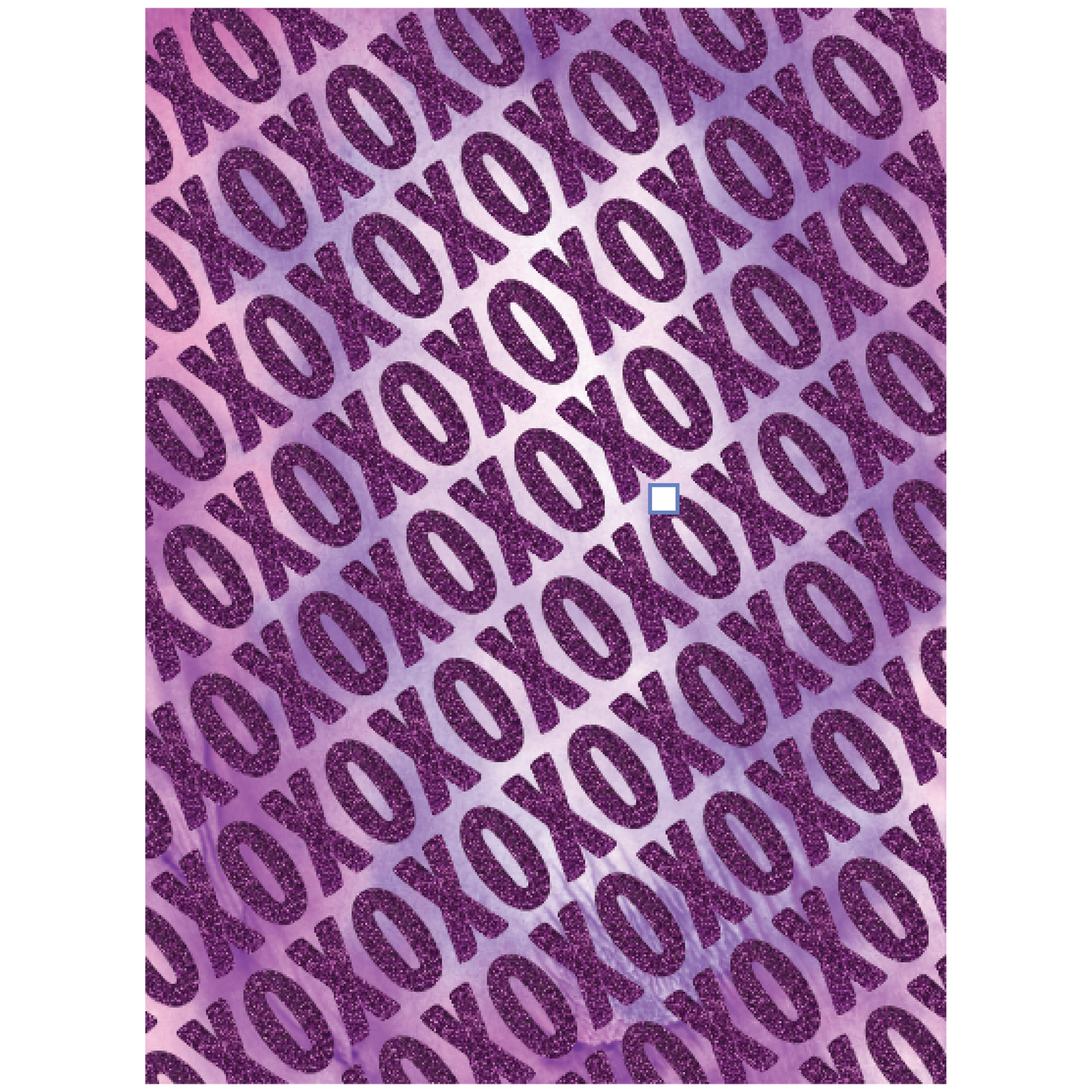 XO Logo Purple Glitter T-Shirt