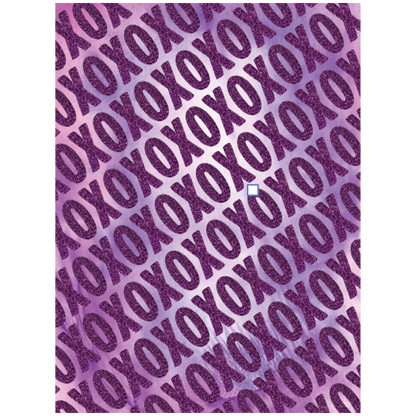 XO Logo Purple Glitter T-Shirt