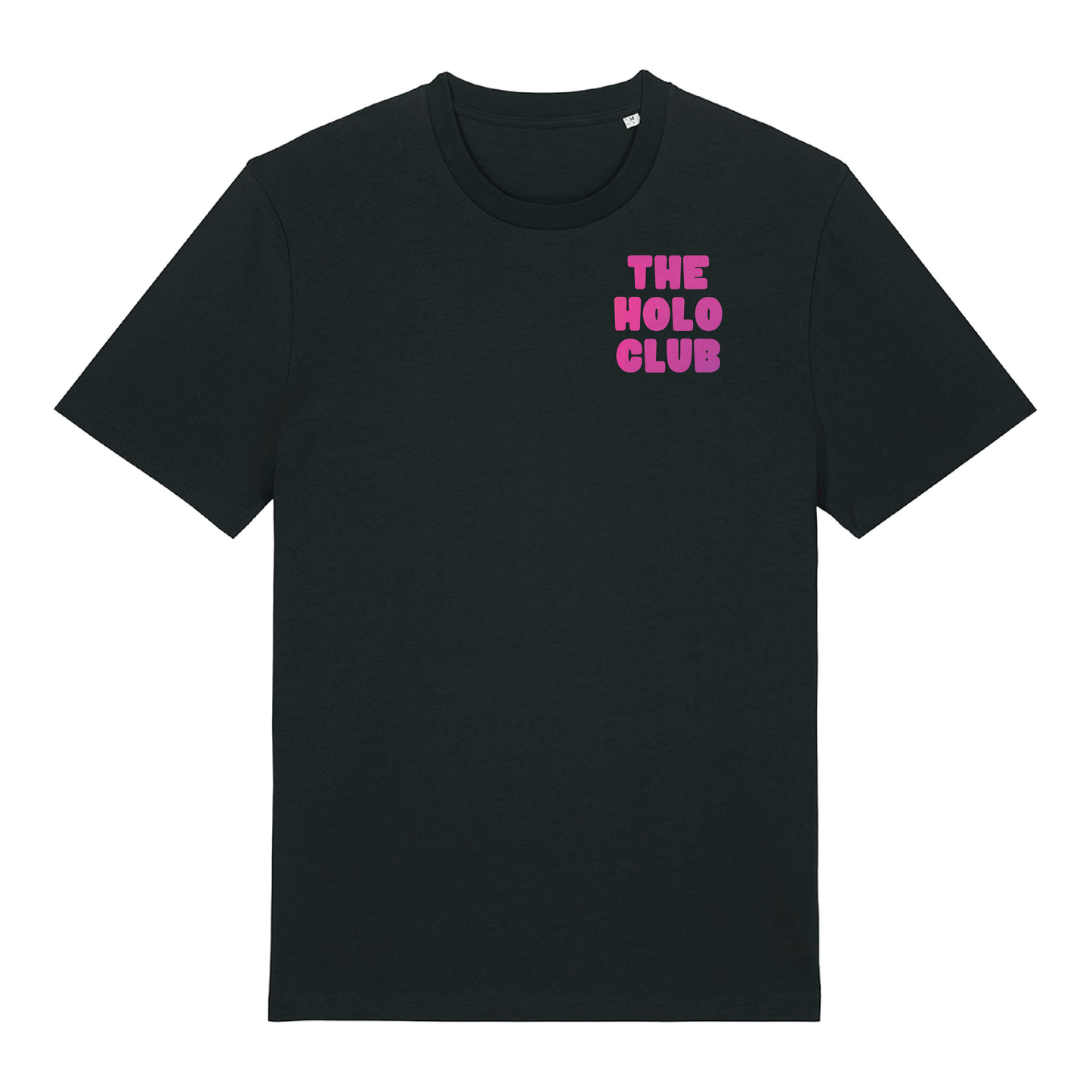 The Holo Club Logo Pink - Glow In The Dark T-Shirt