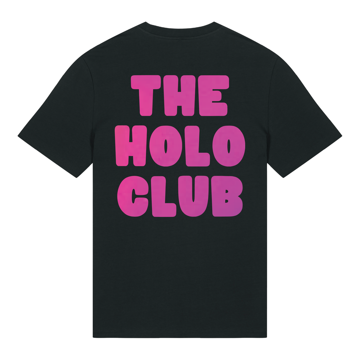 The Holo Club Logo Pink - Glow In The Dark T-Shirt