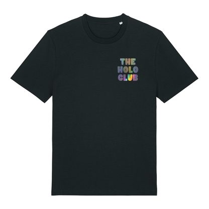 The Holo Club Logo Prism Holographic T-Shirt