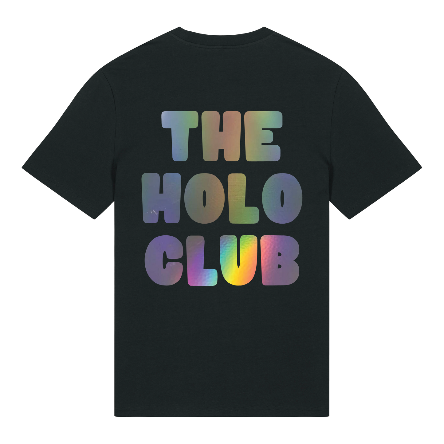 The Holo Club Logo Prism Holographic T-Shirt