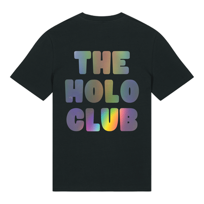 The Holo Club Logo Prism Holographic T-Shirt