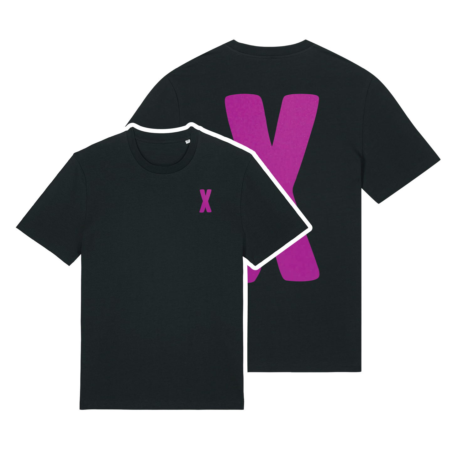 X Logo Magenta (Reflective) T-Shirt