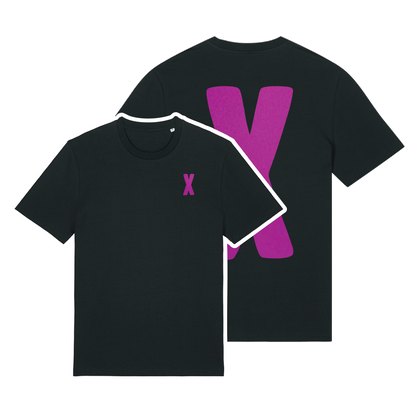 X Logo Magenta (Reflective) T-Shirt
