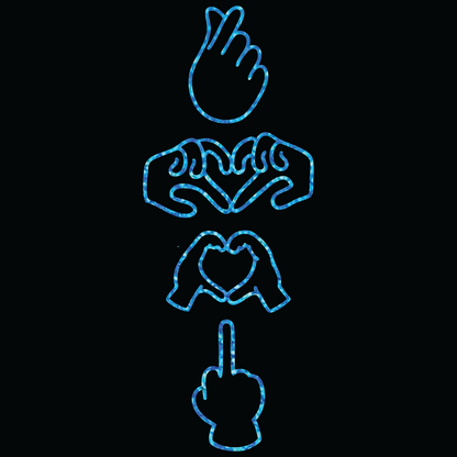 Generational Love Middle Finger T-Shirt